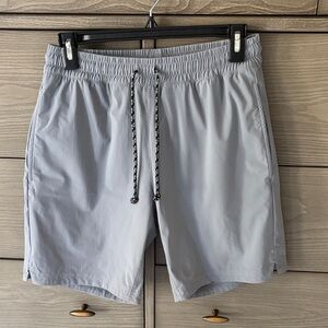 RHONE Gray Athletic Shorts